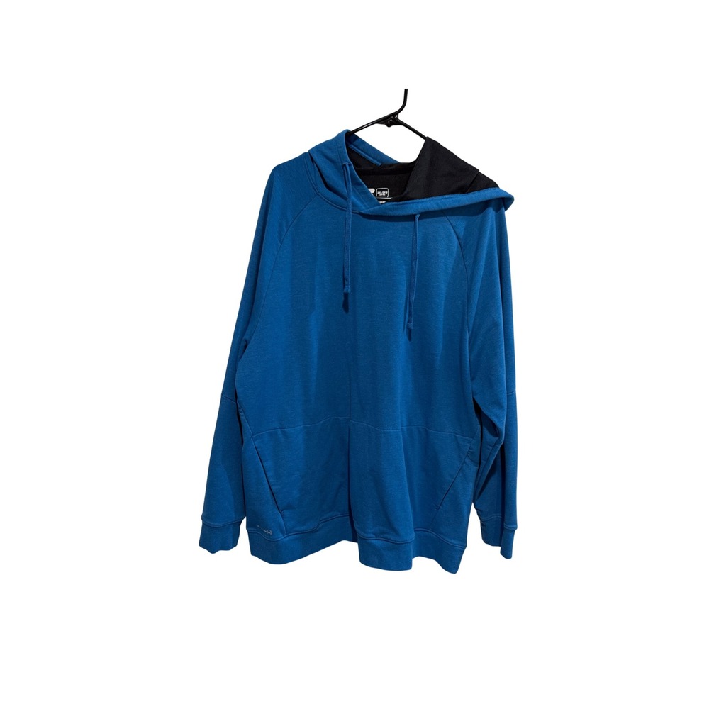 Russell Mens 2XL Blue Dri-Power 360 Training Fit Pullover Hoodie Intellifresh